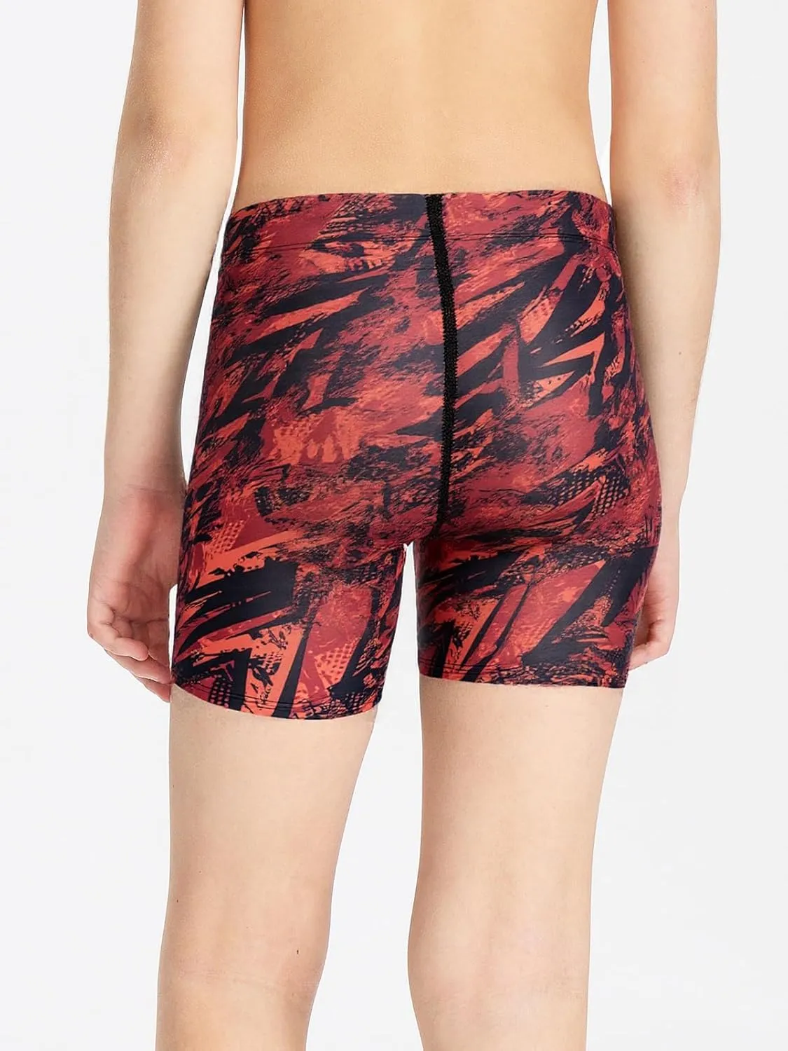 DEVOROPA Youth Boys Swim Shorts Square Leg Swimsuit Nylon Swimming Boxer Brief UPF 50 