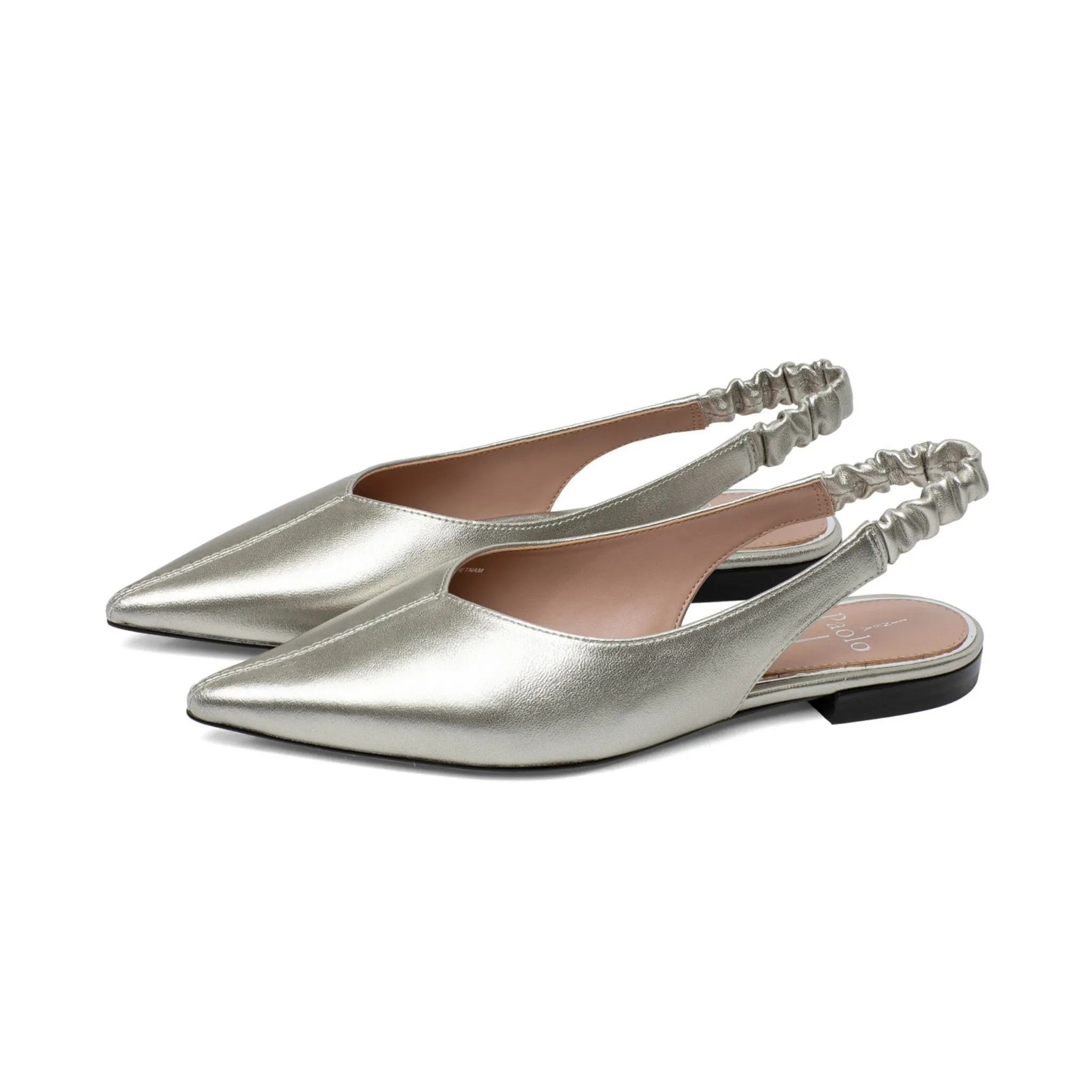 DIANA | Pointed Toe Slingback Flats