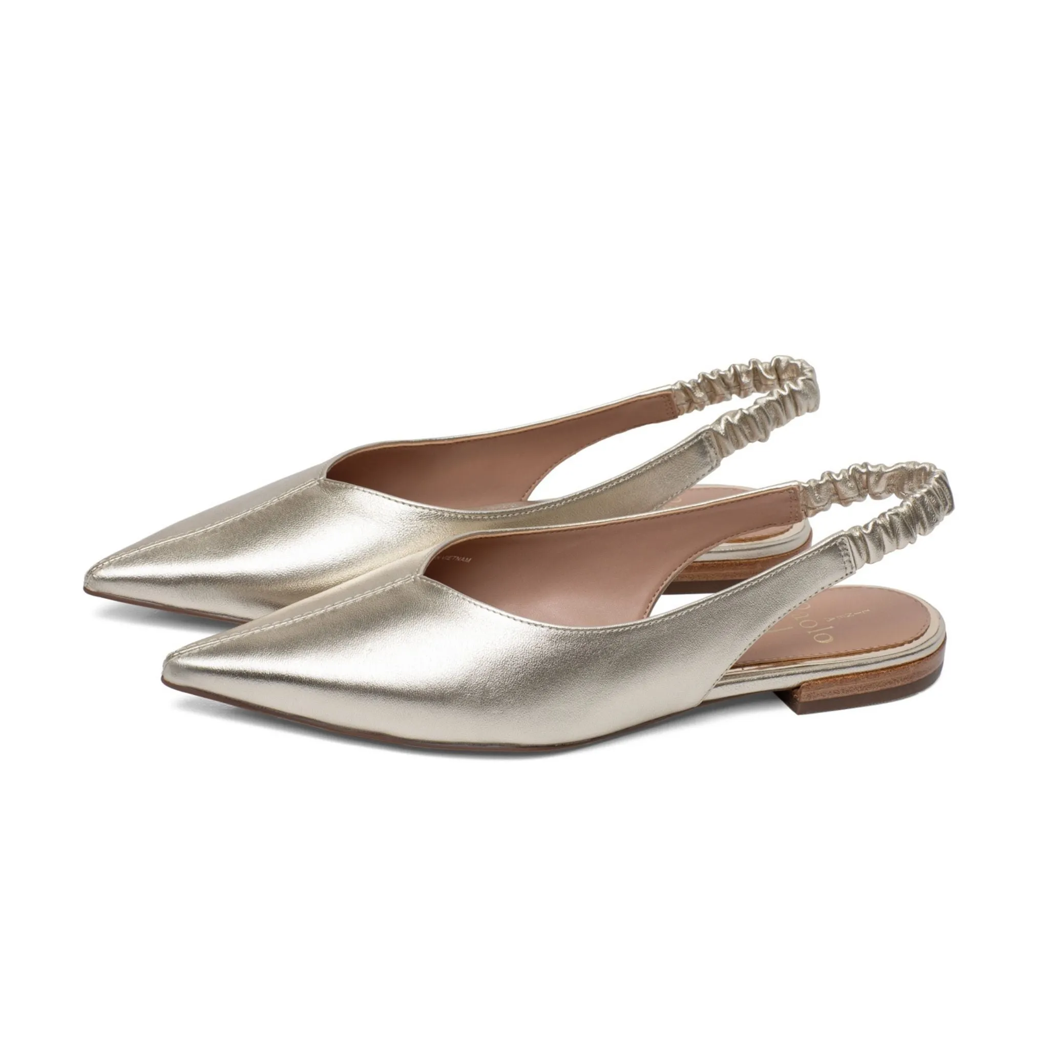 DIANA | Pointed Toe Slingback Flats