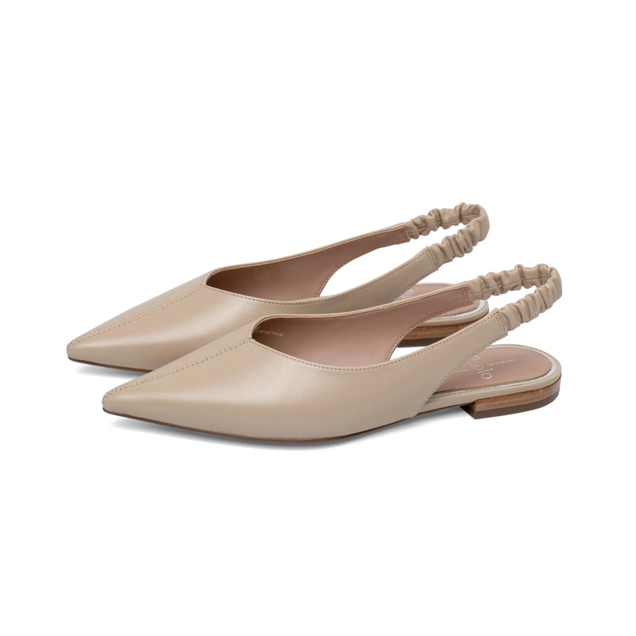 DIANA | Pointed Toe Slingback Flats