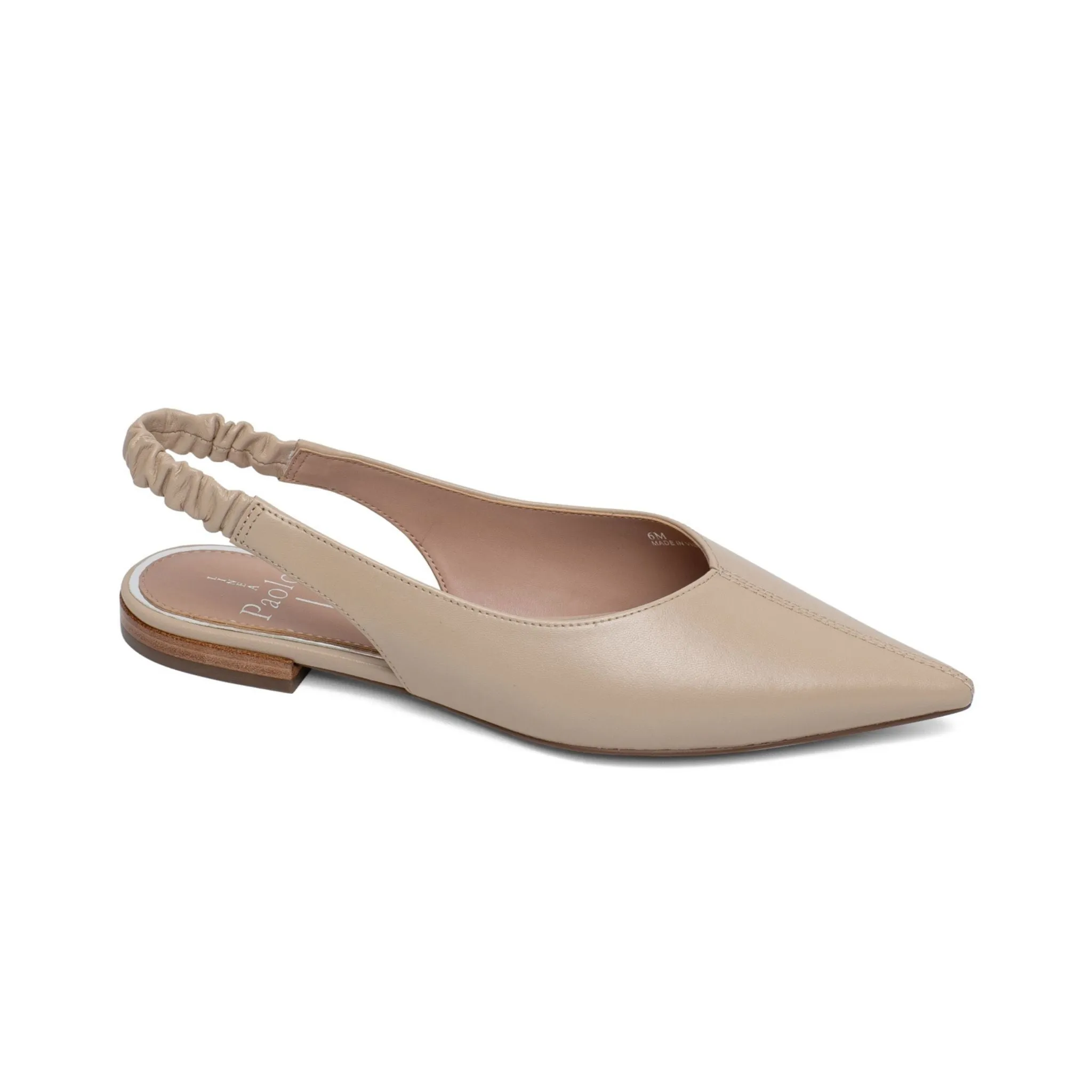 DIANA | Pointed Toe Slingback Flats