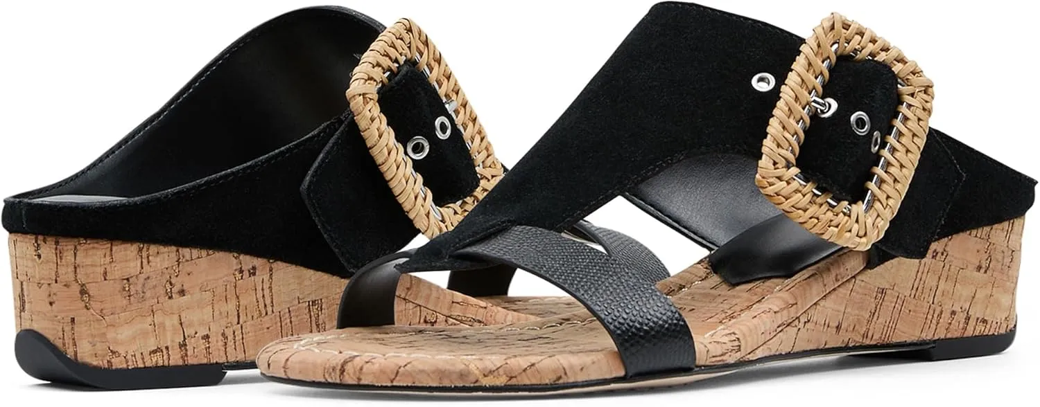Donald Pliner Women's VINE Wedge Sandals, Open-Toe Sandals, Women's Sandals, Comfortable Sandals, Summer Wedges, Dress Sandals