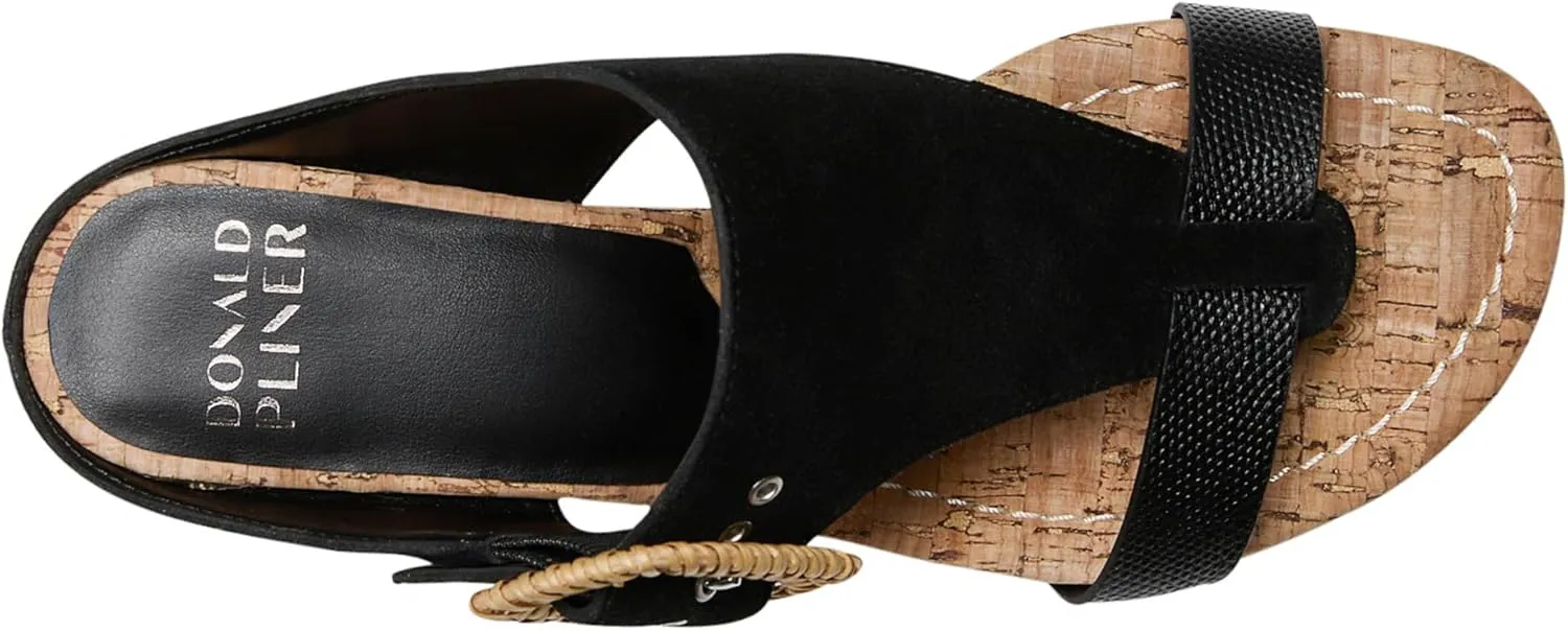 Donald Pliner Women's VINE Wedge Sandals, Open-Toe Sandals, Women's Sandals, Comfortable Sandals, Summer Wedges, Dress Sandals