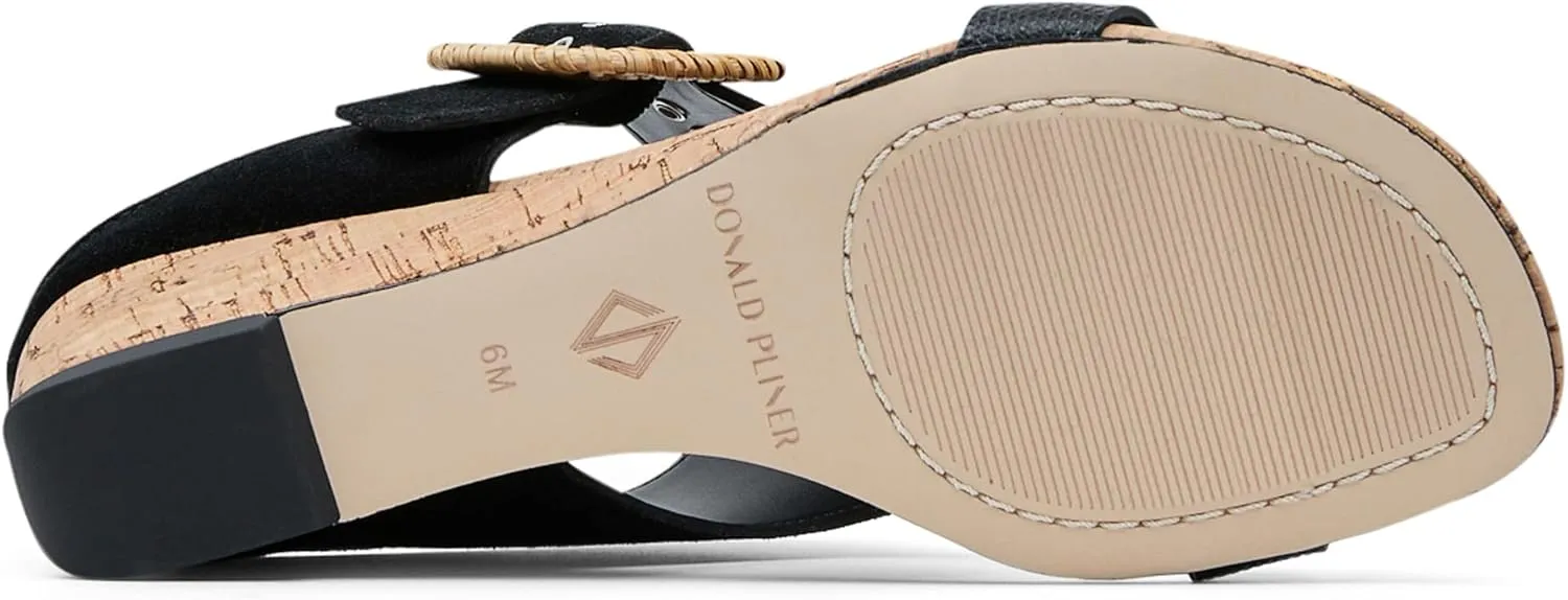 Donald Pliner Women's VINE Wedge Sandals, Open-Toe Sandals, Women's Sandals, Comfortable Sandals, Summer Wedges, Dress Sandals