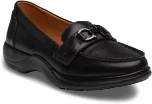 Dr. Comfort Mallory Diabetic Dress Shoes-Easy Off Leather Slip On Diabetic Shoes for Women with Micro-Suede Lining