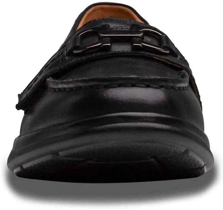 Dr. Comfort Mallory Diabetic Dress Shoes-Easy Off Leather Slip On Diabetic Shoes for Women with Micro-Suede Lining