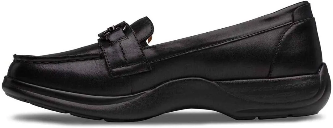Dr. Comfort Mallory Diabetic Dress Shoes-Easy Off Leather Slip On Diabetic Shoes for Women with Micro-Suede Lining