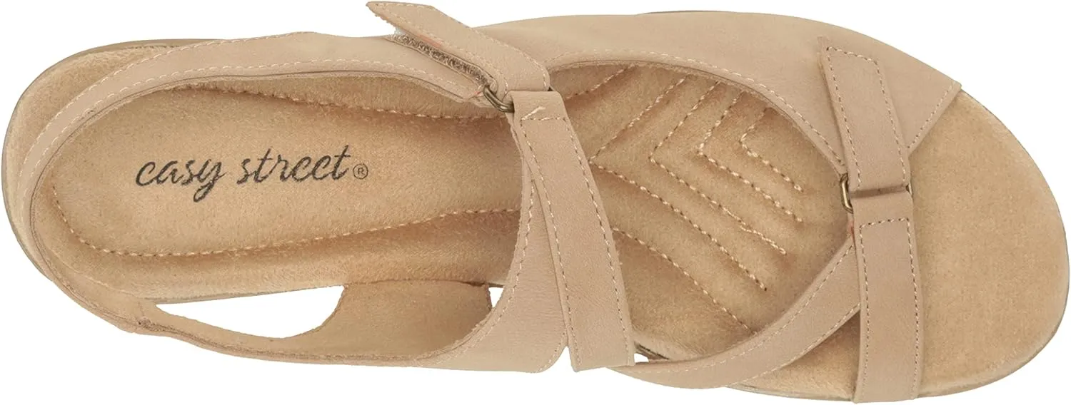 Easy Street Women's Bound Wedge Sandal