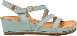 El Naturalista Women's Classic Full-Length Platform Sandals with Wedge Heel