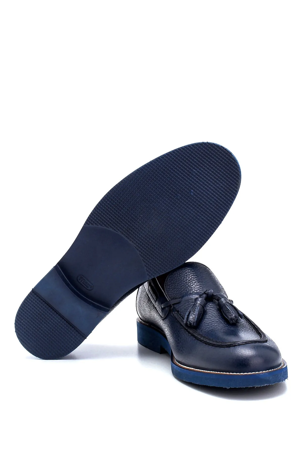 Erkek Deri Püskül Detaylı Loafer
