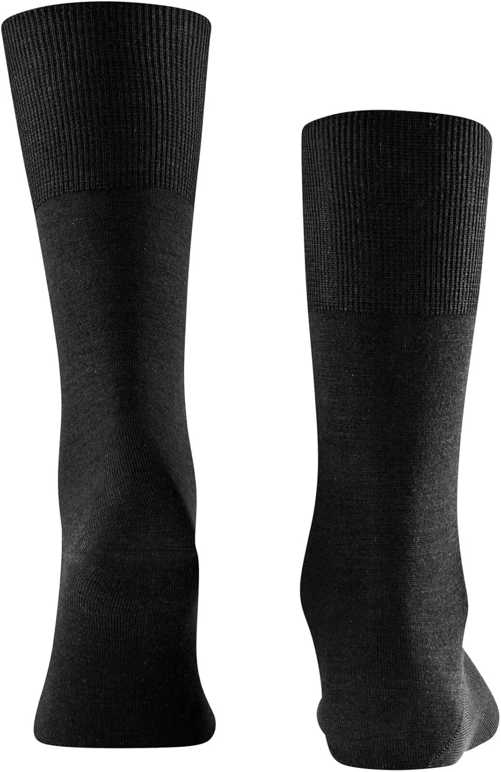 FALKE Men's Airport Dress Socks, Premium Merino Wool Cotton Blend, Sustainable Luxury, Eco-Friendly Business Casual, 1 Pair