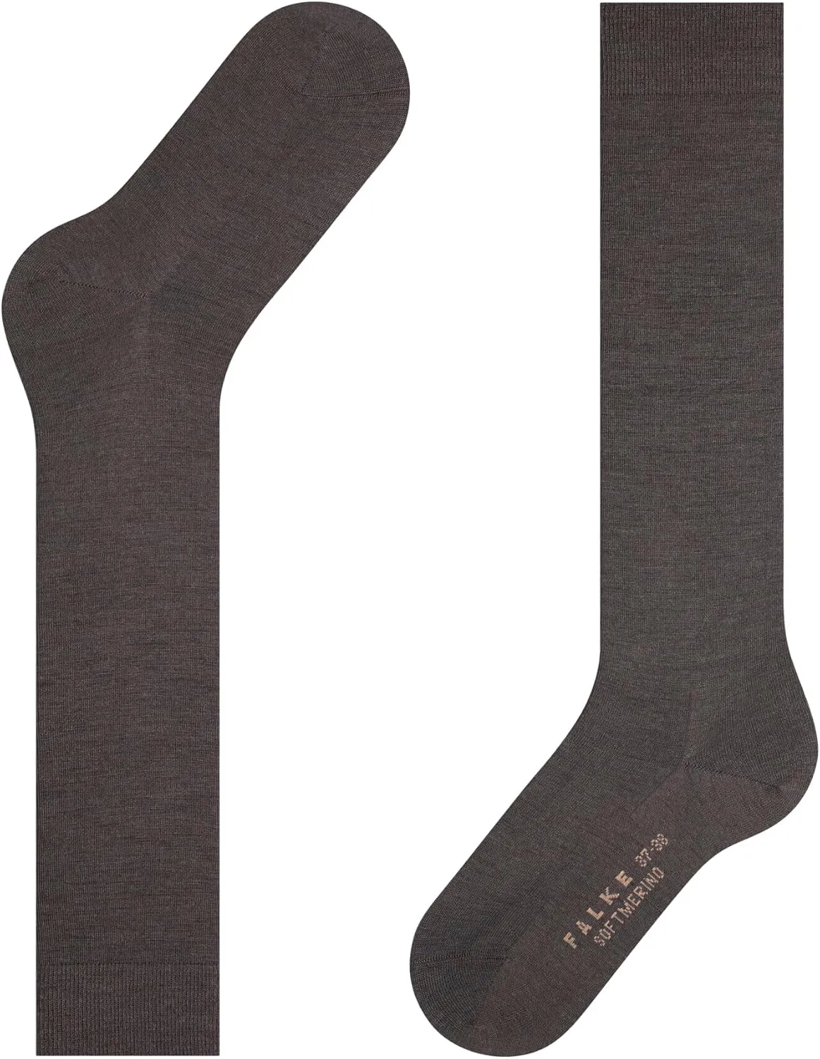 FALKE Women's Softmerino Knee-High Socks, Merino Wool Cotton, 1 Pair