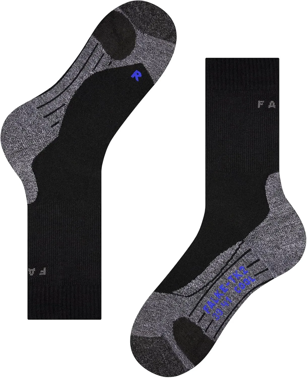 FALKE Women's TK2 Explore Cool Hiking Socks, Medium Padding, 1 Pair