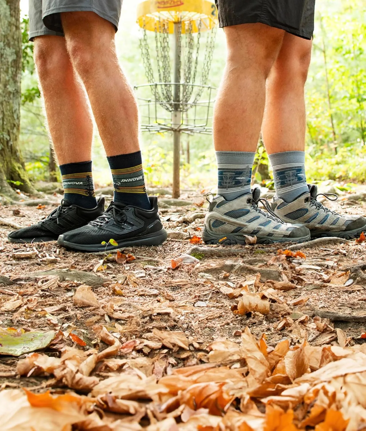 Farm to Feet Rock Hill Innova Damascus 3/4 Merino Wool Crew Socks