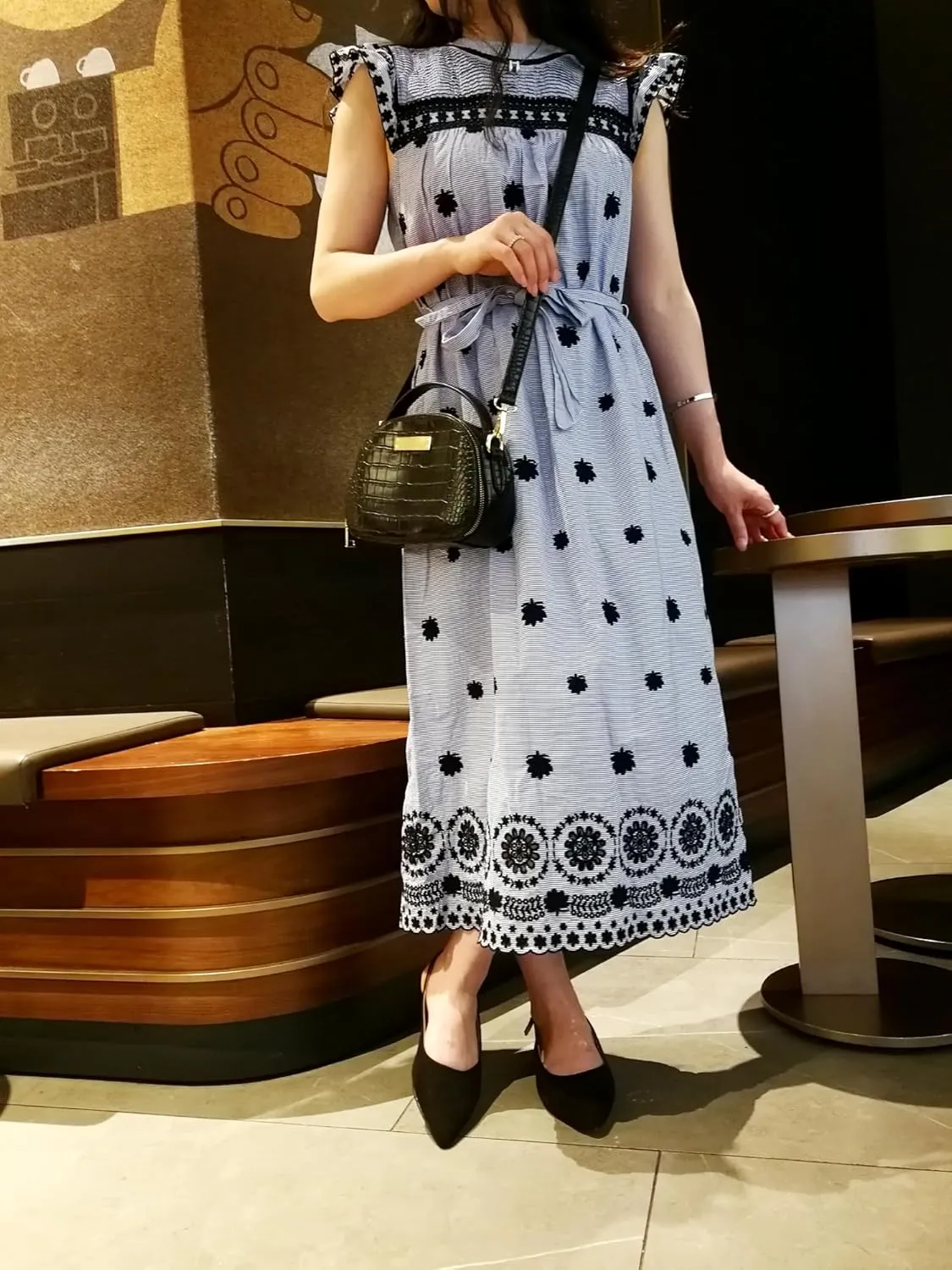 FEVERSOLE Pointed Toe Casual Slingback Flat Mules Women's Fashion Buckle Strap Slide Summer Slippers