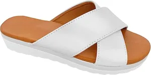 FFMA Summer Bunion Orthopedic Sandals for Womens Big Toe Correction Sandals Low Wedge Slides Backless Sandals Outdor Indoor Comfortable Shoes