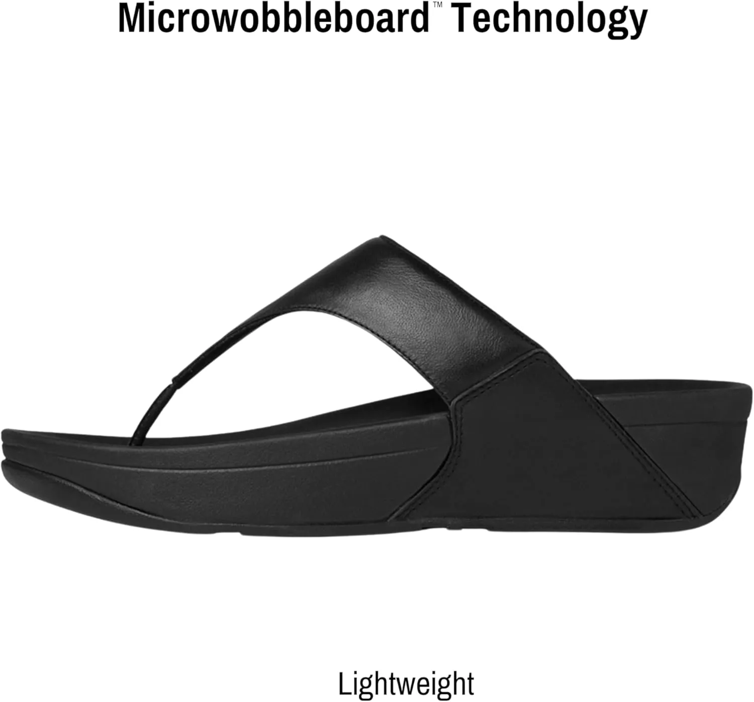 FitFlop Women's Lulu Leather Toe-Post Thong Sandals