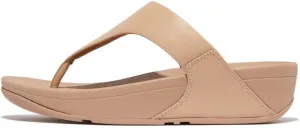FitFlop Women's Lulu Leather Toe-Post Thong Sandals