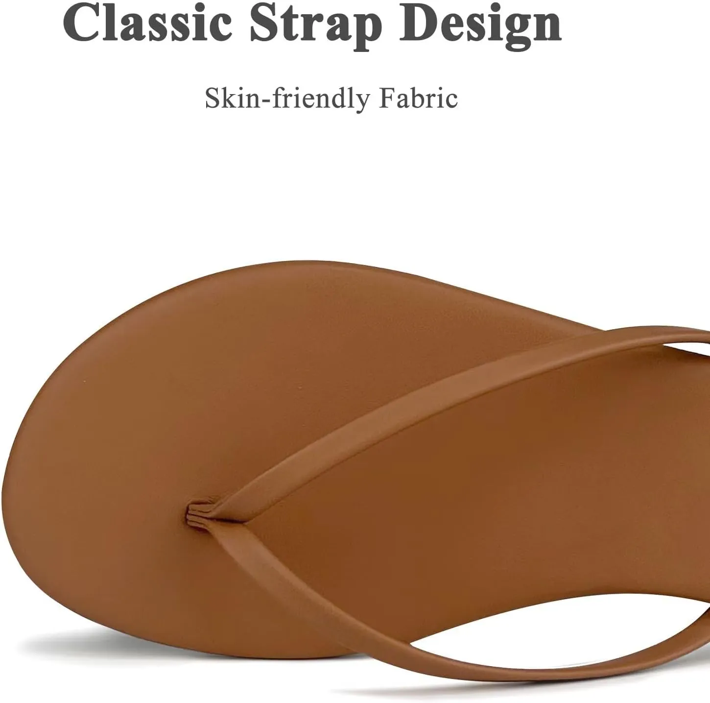 Flat Leather Flip Flops for Women, Comfortable Dressy Thong Sandals 2025 Summer and Spring Vacation Essentials, Chanclas Para Mujer