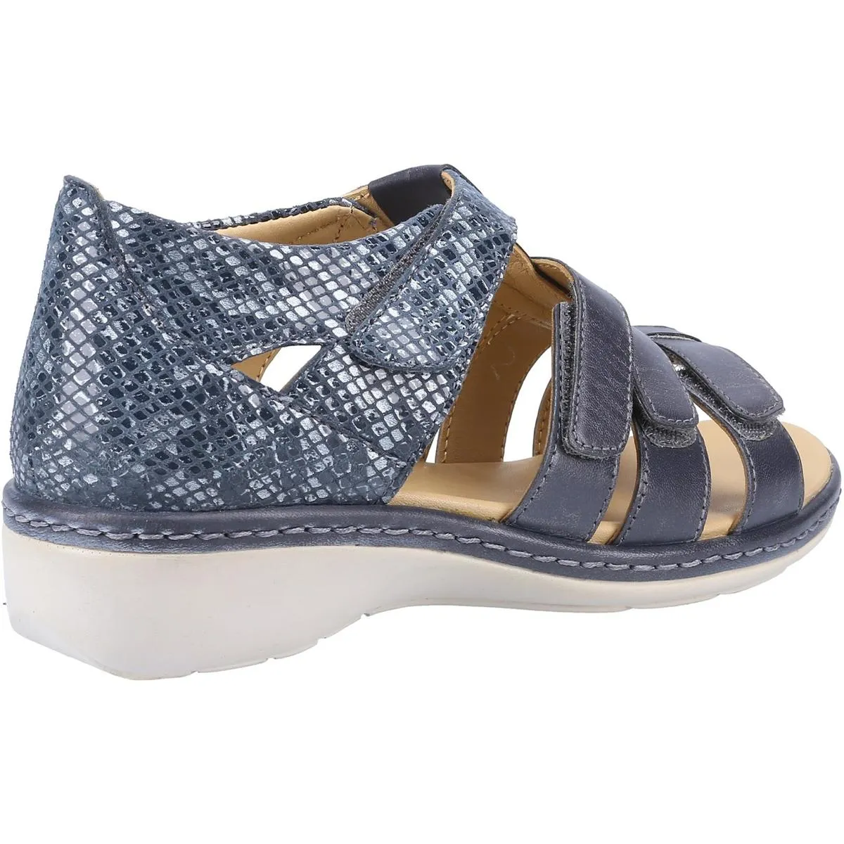 Fleet & Foster Julie Sandal Navy