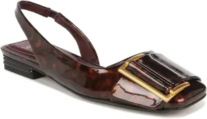 Franco Sarto Women's Tracysling Square Toe Slingback Flat Ballet