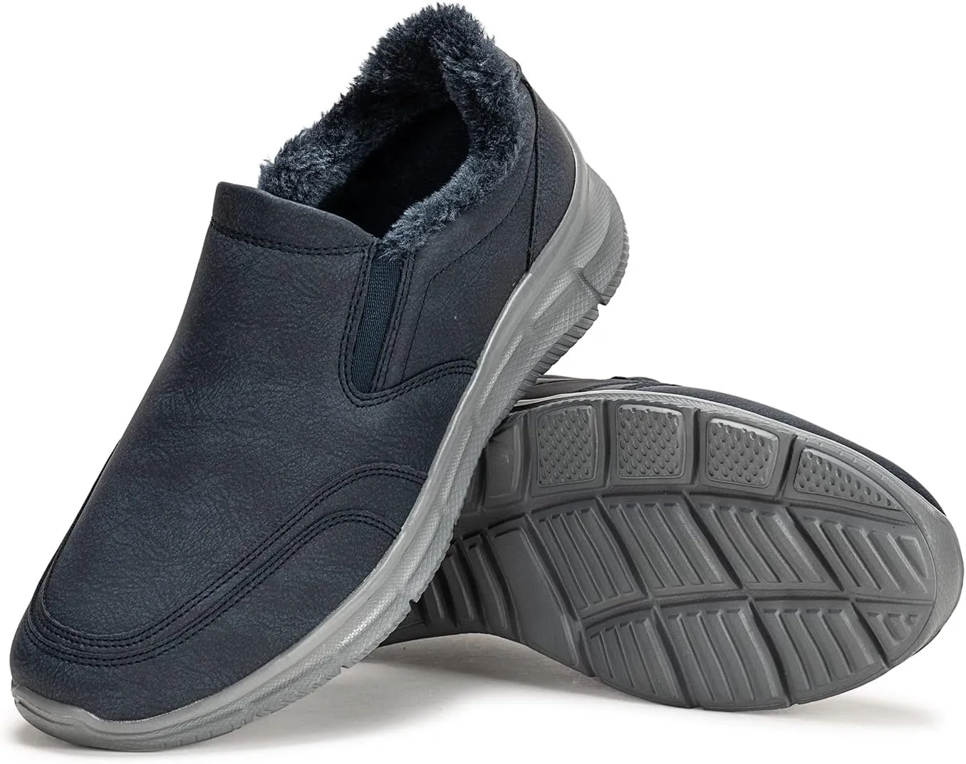 Frank Mully Men's Slip On Walking Shoes Lightweight Casual Knit Loafer Sneakers Comfortable Mesh Work Shoes Athletic Walking Shoes for Men Breathable