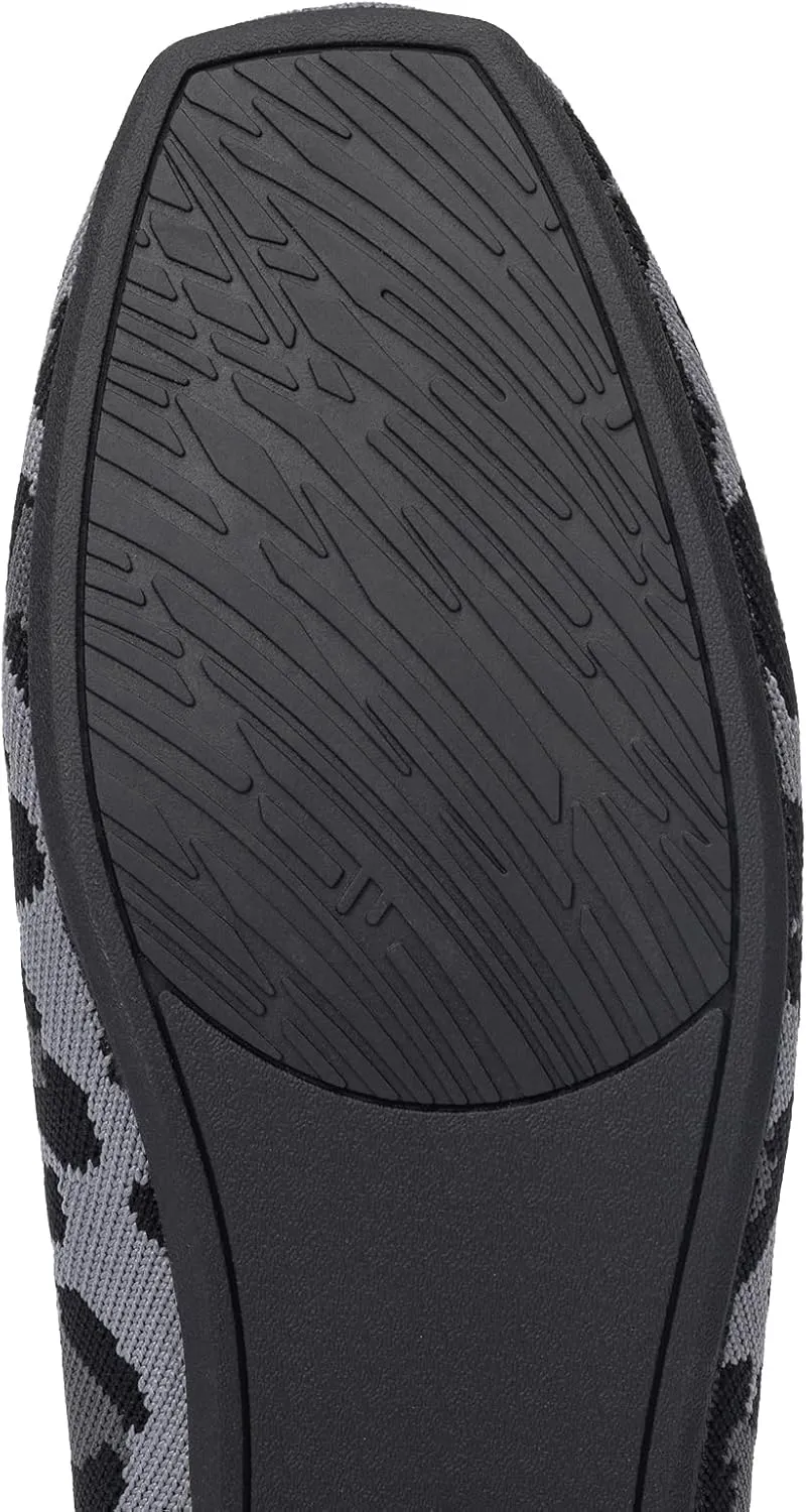 Frank Mully Women's Flats Square Toe Flats Comfortable Slip on Washable Ballet Flats Shoes for Women Dressy Work