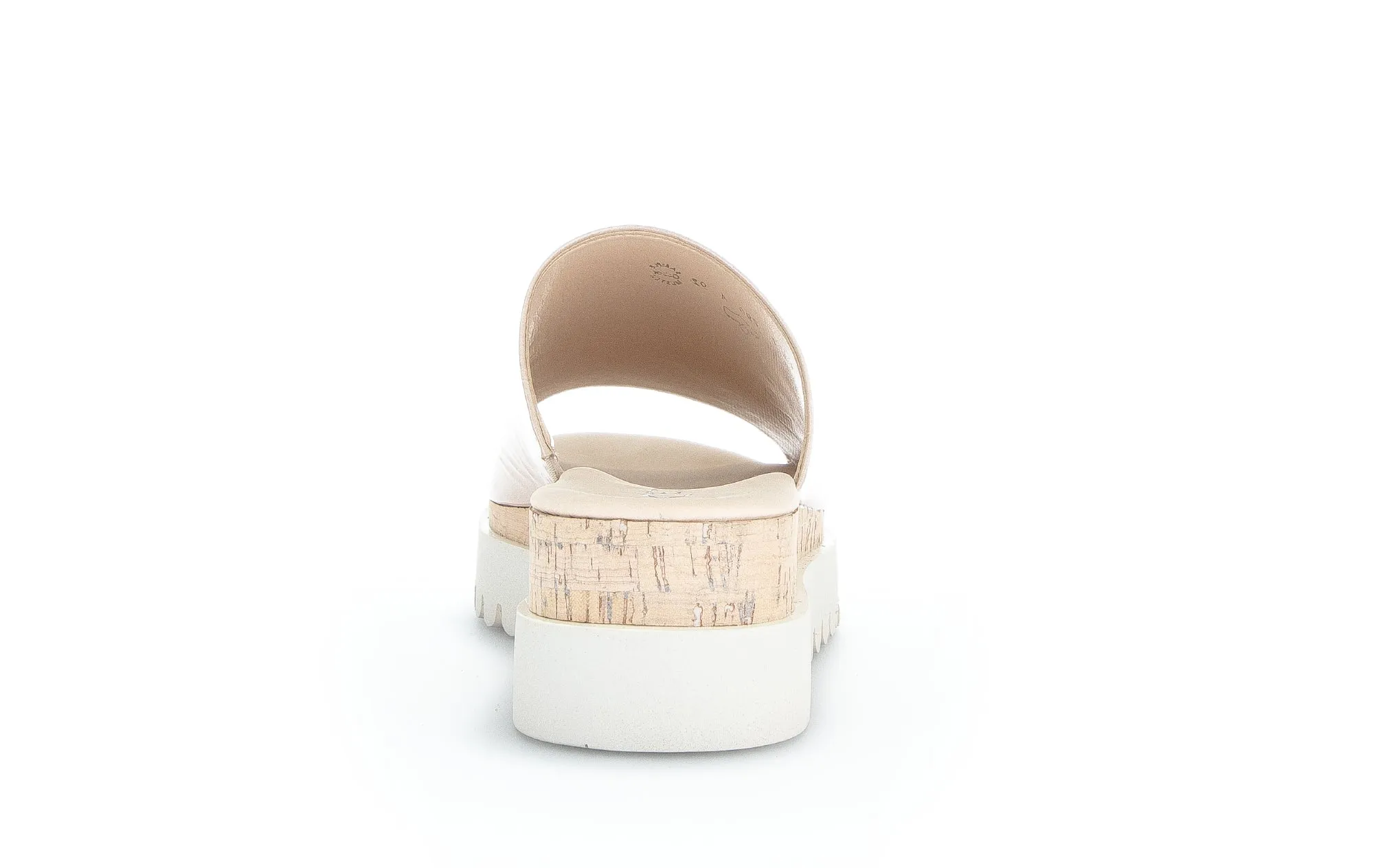 GABOR - 84.663.92 FASHION MULE - CREAM PATENT