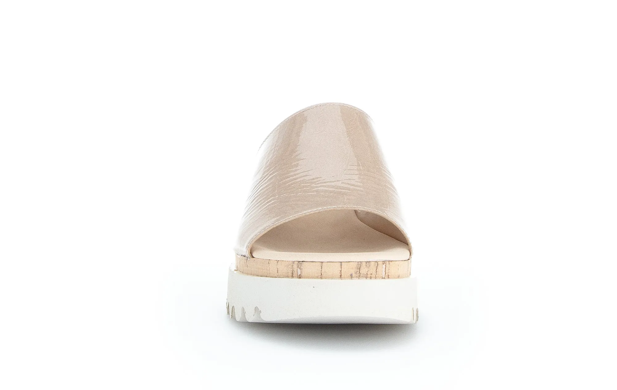 GABOR - 84.663.92 FASHION MULE - CREAM PATENT