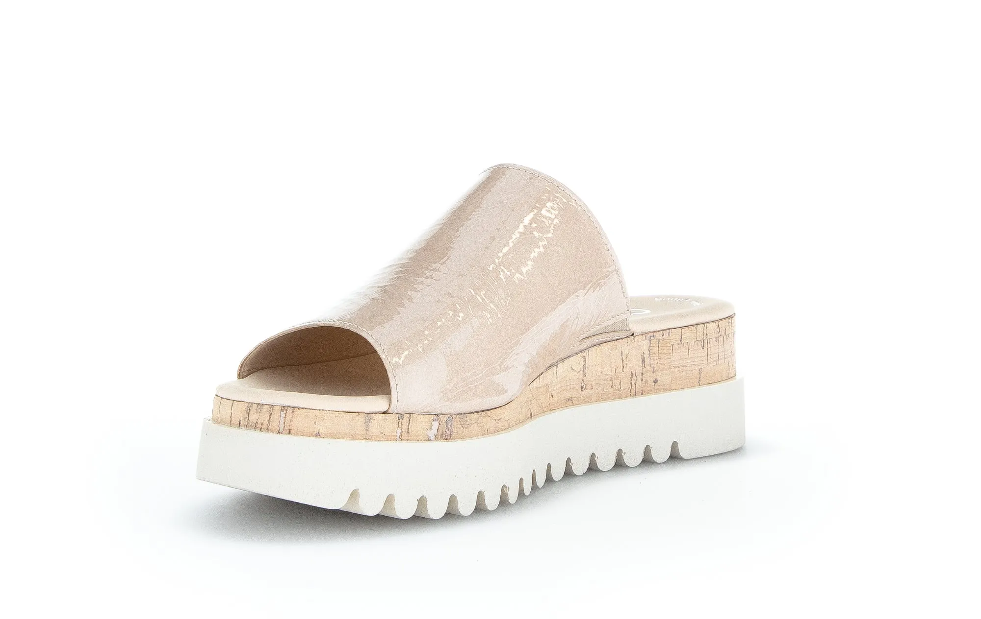 GABOR - 84.663.92 FASHION MULE - CREAM PATENT