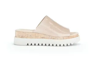 GABOR - 84.663.92 FASHION MULE - CREAM PATENT