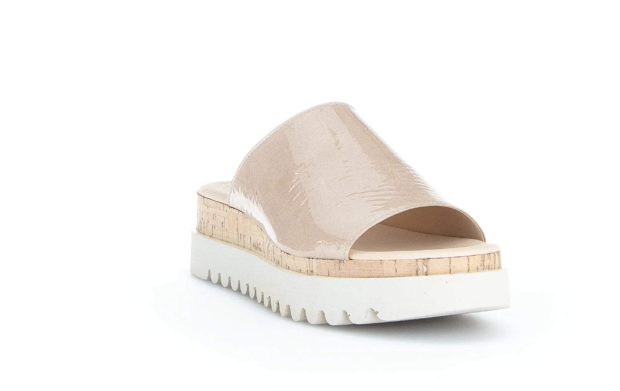 GABOR - 84.663.92 FASHION MULE - CREAM PATENT