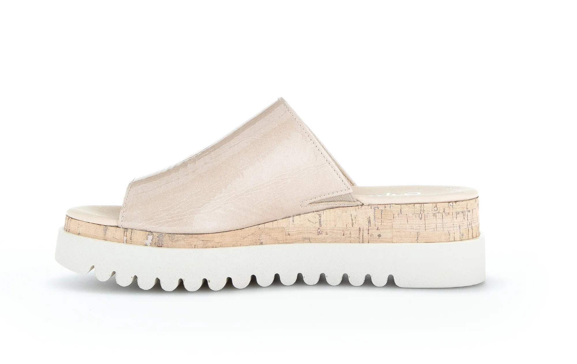 GABOR - 84.663.92 FASHION MULE - CREAM PATENT