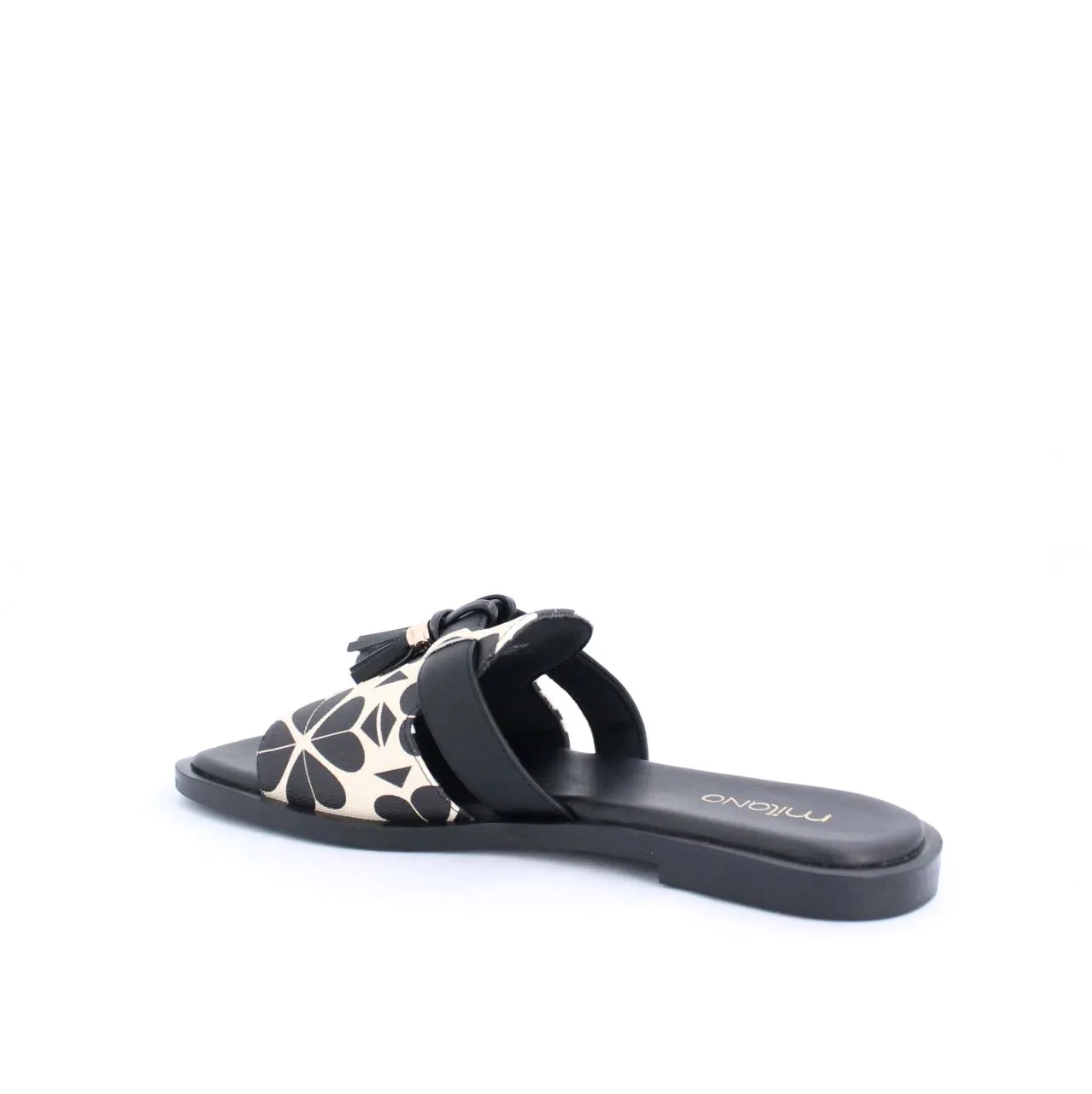 GEMA FLAT SANDAL - BLACK