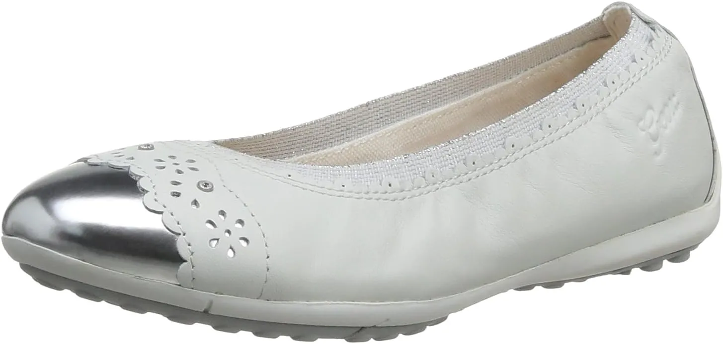 Geox Junior Piuma 39 Ballet Flat (Toddler/Little Kid/Big Kid)