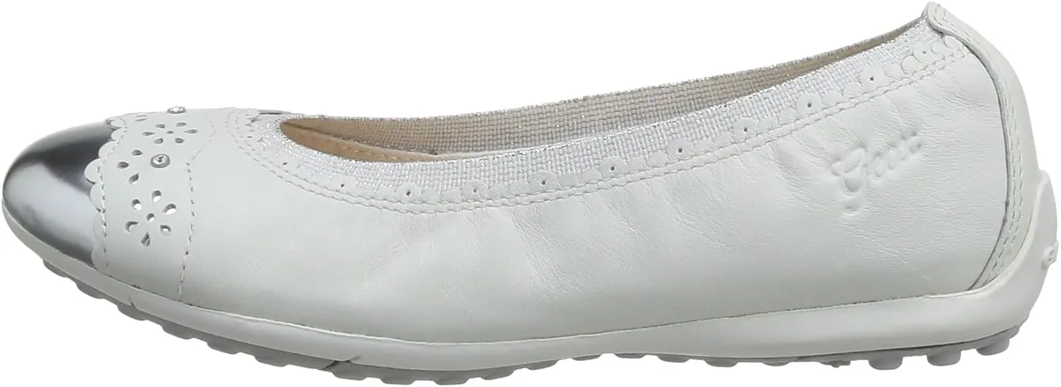 Geox Junior Piuma 39 Ballet Flat (Toddler/Little Kid/Big Kid)