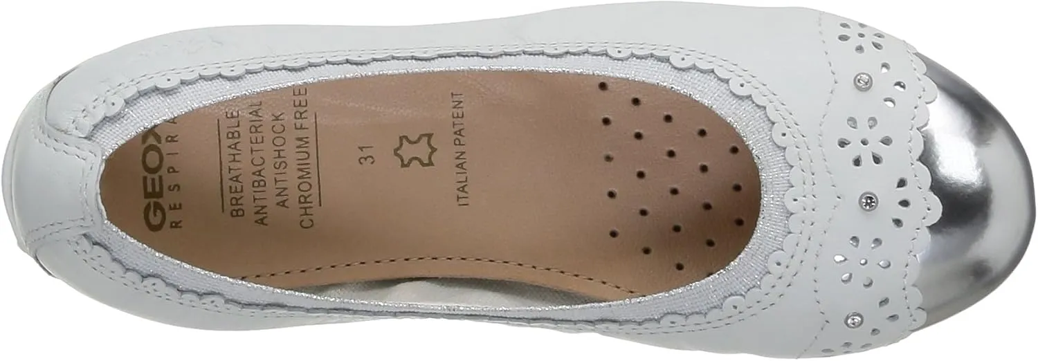 Geox Junior Piuma 39 Ballet Flat (Toddler/Little Kid/Big Kid)