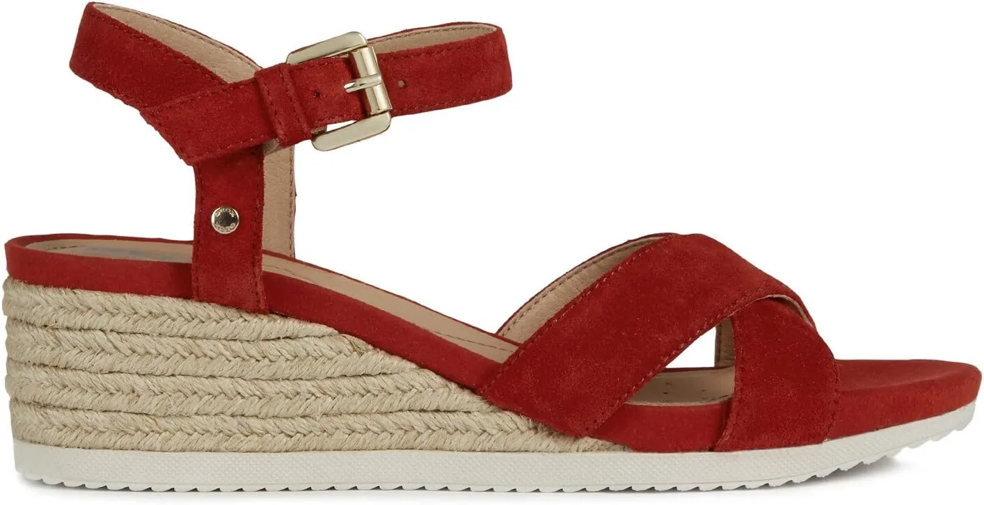 Geox Women's D Ischia Corda C Open Toe Sandal