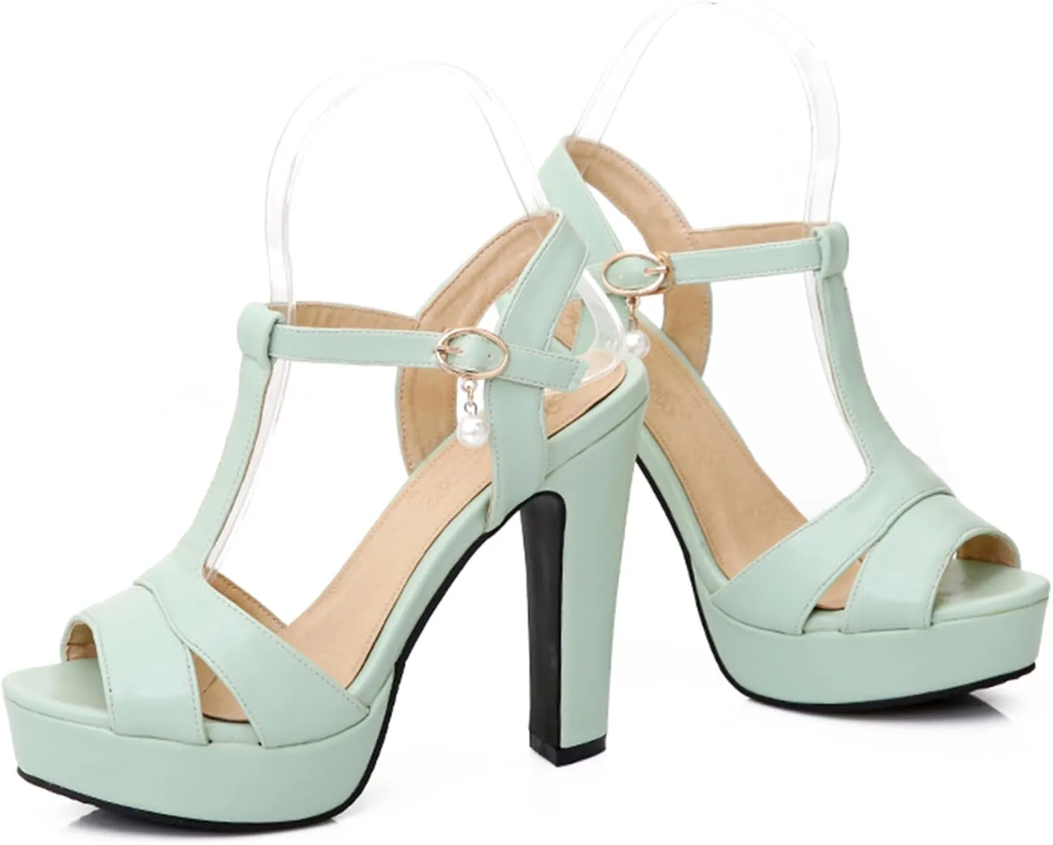 Gicoiz Women High Heeled Open Toe Sandal Platform