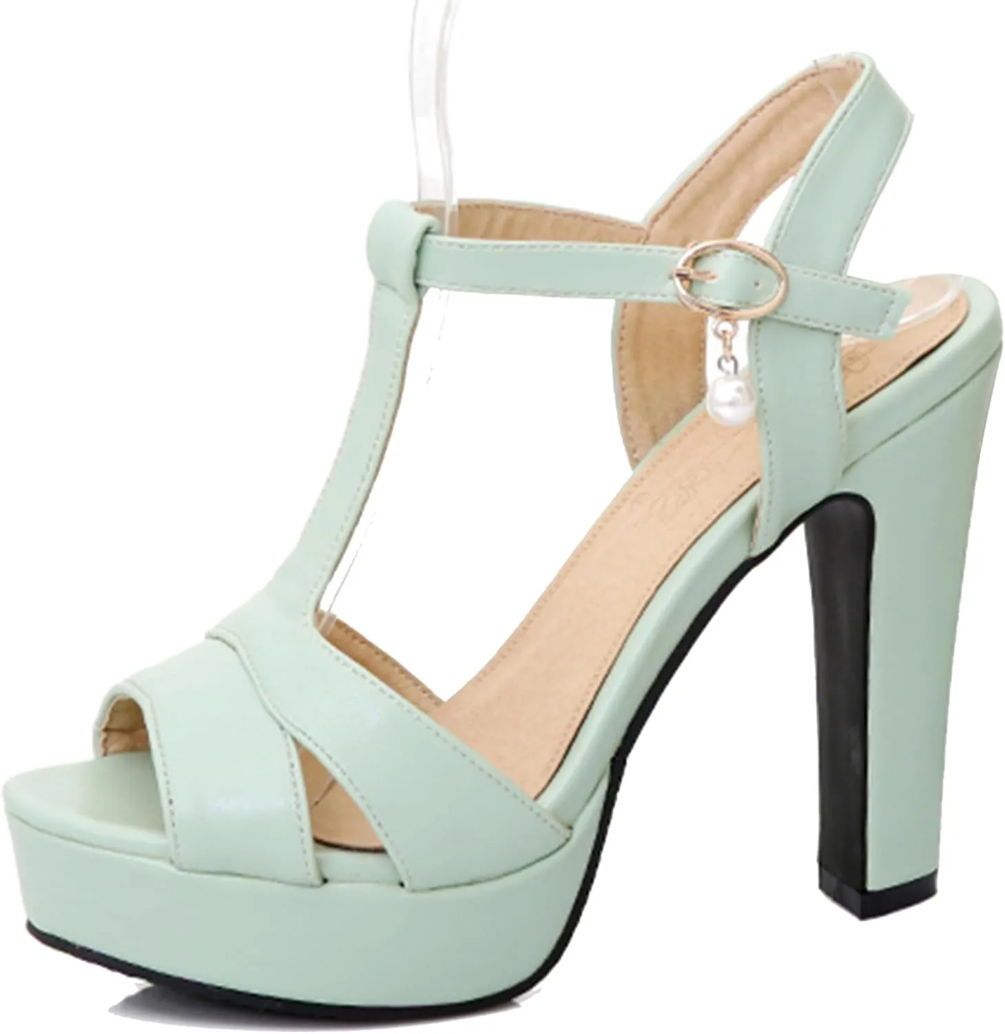Gicoiz Women High Heeled Open Toe Sandal Platform