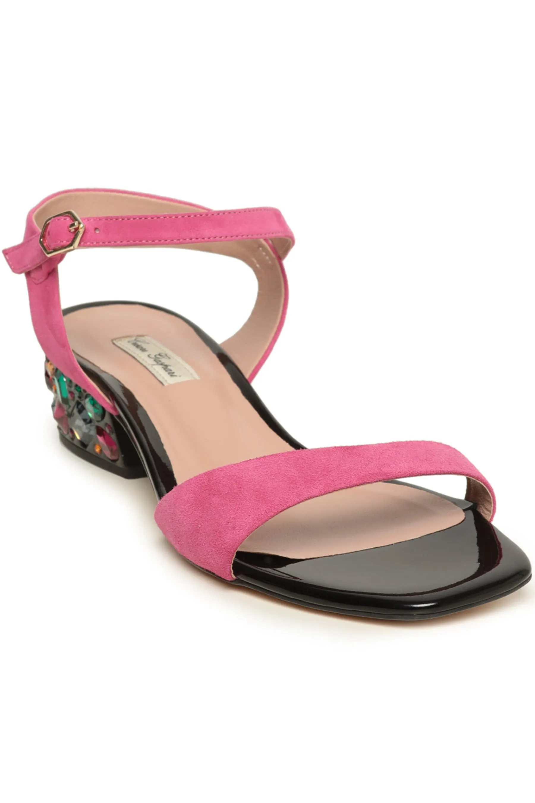 Glam Gem Sandals - Fucsia