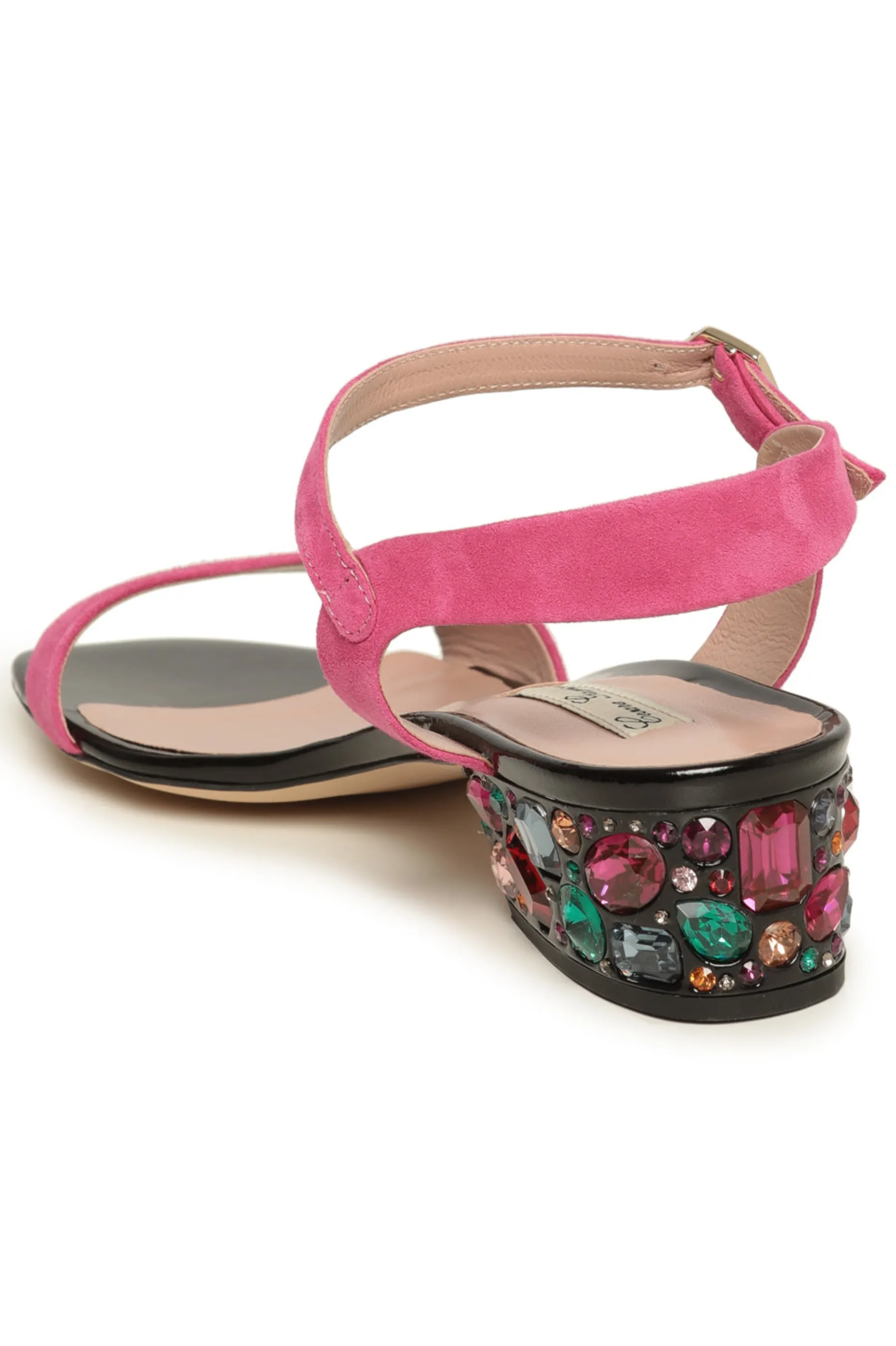 Glam Gem Sandals - Fucsia