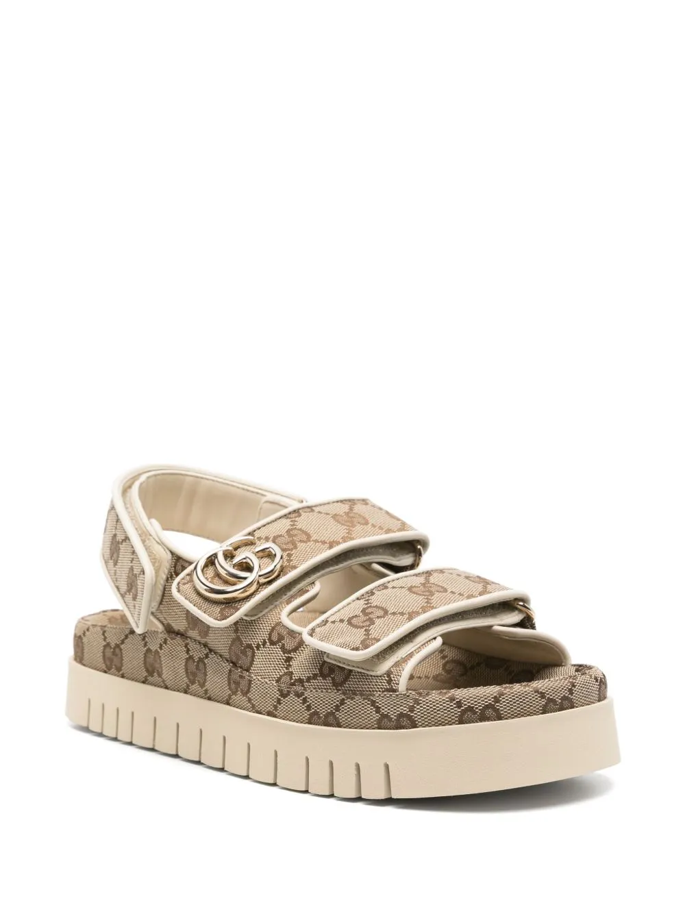 Gucci GG Supreme Slingback Sandals
