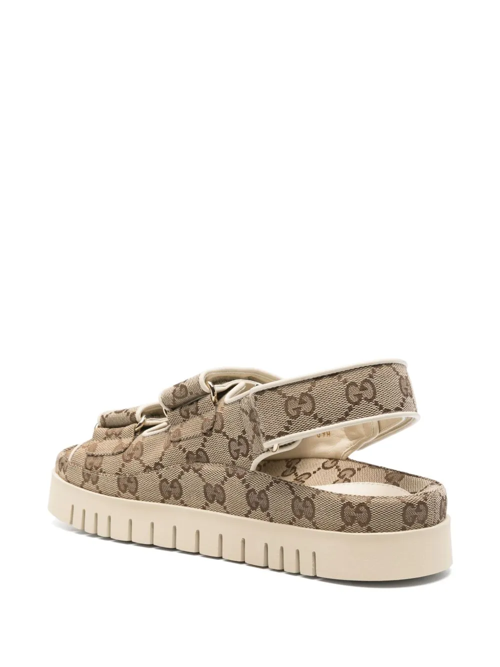 Gucci GG Supreme Slingback Sandals