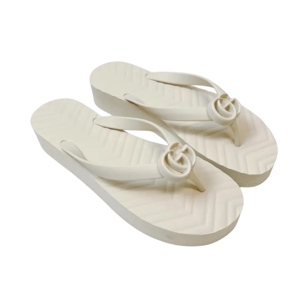 Gucci Thong Sandal 'White'