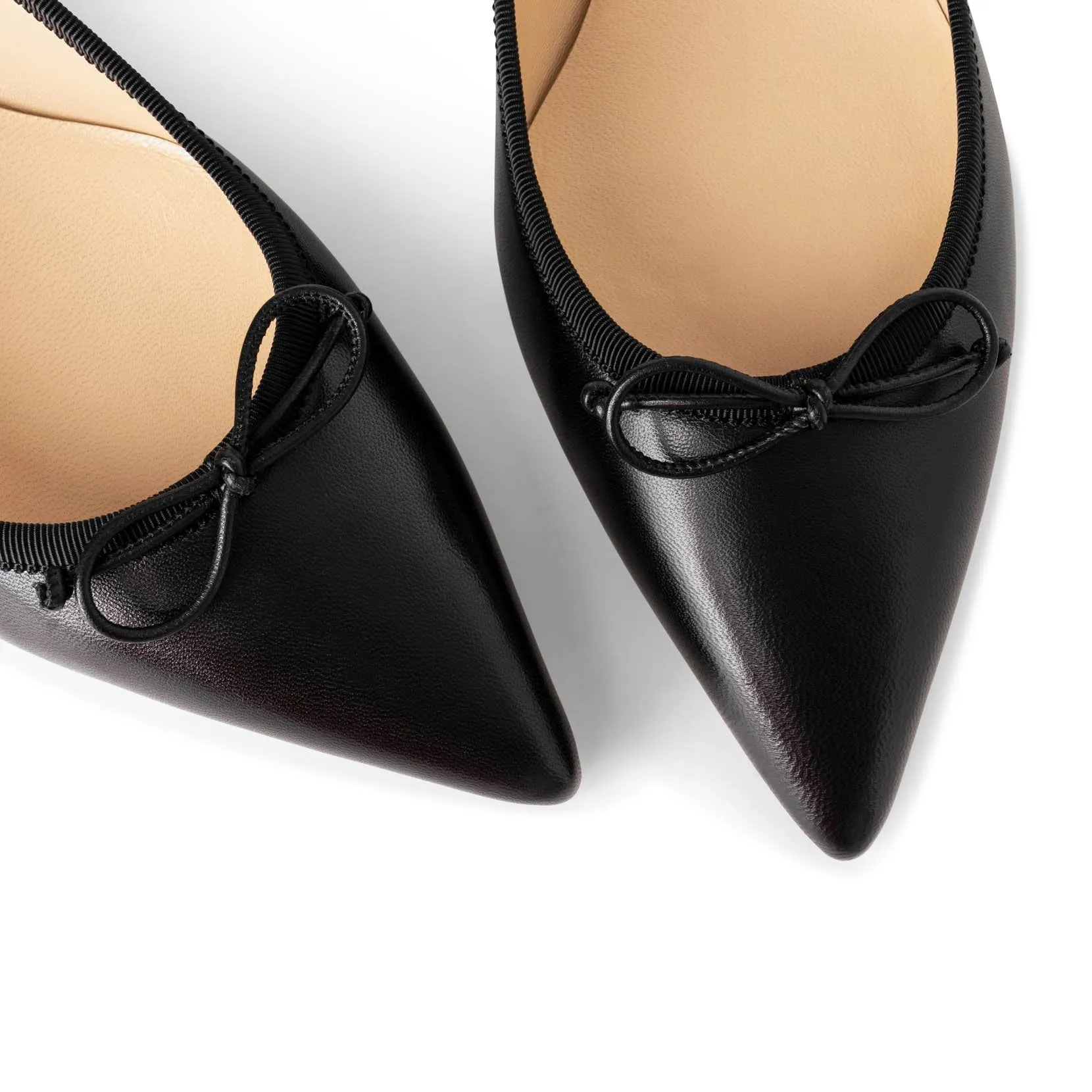 Hall flat nappa black