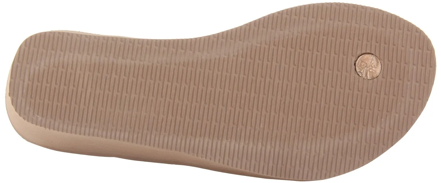 Havaianas Women's High Fashion Sandal Flip Flop, black, 39 BR-9-10 W US
