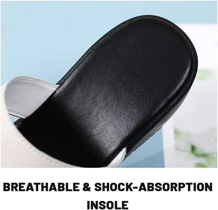 HESBITEUL Womens Platform Sandals Comfortable Walking Orthopedic Slippers Ladies Arch Support Sandals