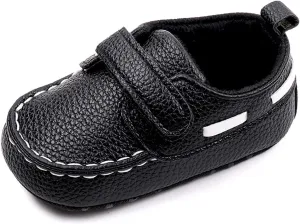 Infant Boys and Girls Oxford Shoes PU Leather Loafers Dress Shoes are Suitable for Crawling, Wedding Dress, Birthday Parties and Any Occasion