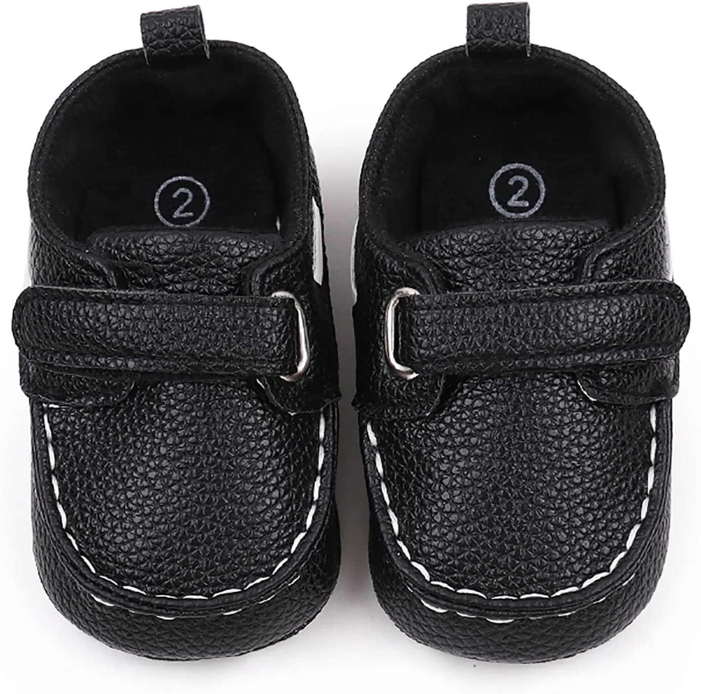 Infant Boys and Girls Oxford Shoes PU Leather Loafers Dress Shoes are Suitable for Crawling, Wedding Dress, Birthday Parties and Any Occasion